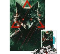 Rompecabezas de 1000 Piezas para Adolescentes Encuentro Misterioso para cumpleaños y Navidad Mejora la Memoria Juego Imposible Apto para Mayores de 14 años (50x75cm)