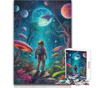 Rompecabezas de 1000 Piezas para Adolescentes, Encuentros interestelares, Regalo para Mujeres, Juego de ingenio, Regalo de cumpleaños (tamaño 38x26cm)