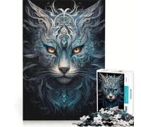 Rompecabezas de 1000 Piezas para Adolescentes Enigma Animal Pixels, Juegos Divertidos, desafiantes de completar, Toda la Familia 38x26cm