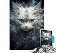 Rompecabezas de 1000 Piezas para Adolescentes Enigma de Animales Arte Juegos relajantes Juguetes adictivos para Cultivar la Paciencia Gran Regalo desafío difícil (tamaño 50x75cm)