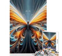 Rompecabezas de 1000 Piezas para Adolescentes Enigma Lepidoptera Juego práctico de Corte de precisión Juguetes antiestrés Que mejoran el Amor Entre Parejas (50x75cm)