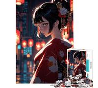 Rompecabezas de 1000 Piezas para Adolescentes Enigmatic Grace Difficult and Challenge decoración de Pared Juguetes DIY para Mayores de 14 años Juego de Rompecabezas Incluido (38x26cm)