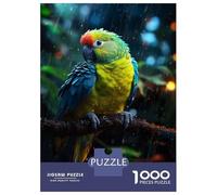 Rompecabezas De 1000 Piezas para Adolescentes Epic Rainy Parakeet Rompecabezas para Adultos Juegos De Relajación Desafío Difícil Desafío Educativo 52x38cm/1000pcs