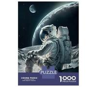 Rompecabezas De 1000 Piezas para Adolescentes Esa Astronaut Rompecabezas para Adultos Juego De Ingenio Análisis Y Lógica Actividades Divertidas En Casa, 70x50cm/1000pcs