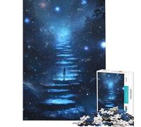 Rompecabezas de 1000 Piezas para Adolescentes Escalera Celestial a Las Estrellas Actividades Divertidas para Hacer en casa Un Reto difícil Juego práctico Apto para Mayores de 14 años 38x26cm