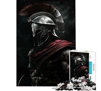 Rompecabezas de 1000 Piezas para Adolescentes Espartano prepárate para la Guerra Juguetes educativos Juego Familiar para divertirse en Familia Gran Regalo para los Amantes de los Juegos (38x52cm)