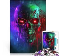Rompecabezas de 1000 Piezas para Adolescentes Esqueleto de Hierro Juegos educativos Decoración del hogar Gran Regalo para Juegos 38x26cm