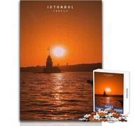 Rompecabezas de 1000 Piezas para Adolescentes, Estambul, Juego de desafío único, antiestrés, Regalo de Amigo Secreto, tamaño 38x52cm
