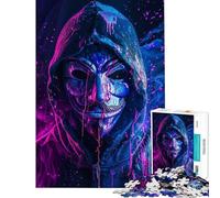 Rompecabezas de 1000 Piezas para Adolescentes Estamos aquí Rompecabezas para Adultos Juego práctico Que Mejora la Memoria cumpleaños y Navidad (Tamaño 50x75cm)