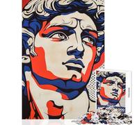 Rompecabezas de 1000 Piezas para Adolescentes Estatua de David Arte Pop Juguete Educativo Regalo de Amigo Secreto Juego de ingenio Ayuda a ejercitar el Cerebro tamaño 38x26cm