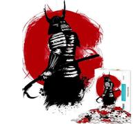 Rompecabezas de 1000 Piezas para Adolescentes Estilo japonés Vintage samurái Juegos educativos Juegos desafiantes Juguetes Regalo de cumpleaños para Mujeres (tamaño 38x26cm)