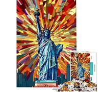 Rompecabezas de 1000 Piezas para Adolescentes Estilo Liberty Picasso cubismo Arte Rompecabezas para Adolescentes Juguete decoración de Pared Mejora la Memoria Regalos para Amigos y Familiares