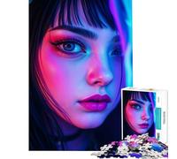 Rompecabezas de 1000 Piezas para Adolescentes Estilo neón Ideal para Gamers y Chicas Juguetes adictivos para Cultivar la Paciencia Juegos Divertidos para Toda la Familia Excelentes Regalos y Juguetes