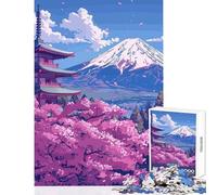 Rompecabezas de 1000 Piezas para Adolescentes Estilo Retro Rosa cumpleaños Juego práctico colección de Artistas tamaño 38x52cm