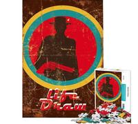 Rompecabezas de 1000 Piezas para Adolescentes Estilo Western Vintage Ideal para Dibujar para Adolescentes para Hacer tú Mismo para Pasar el Tiempo en casa para la interacción Entre Padres e Hijos