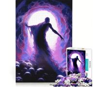 Rompecabezas de 1000 Piezas para Adolescentes: Exilio a través de la luz, Juego práctico, desafío difícil, colección de Artistas, Bellas Artes 38x52cm