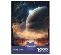 Rompecabezas De 1000 Piezas para Adolescentes Exoplanet Hyperion Terra Rompecabezas para Adultos Juego De Ingenio Juego De Corte De Precisión Regalos Desafiantes 70x50cm/1000pcs