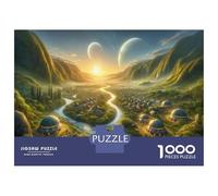 Rompecabezas De 1000 Piezas para Adolescentes Exoplanet Real Estate Your Future Home Beyond Earth Rompecabezas para Adolescentes Juego De Ingenio Regalos para Mujeres Actividades Divertidas En Casa 5