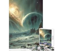 Rompecabezas de 1000 Piezas para Adolescentes exploración del Planeta decoración del hogar Juguetes Grandes Regalos y Juguetes para Juegos educativos Interesante reducción del estrés tamaño 50x75cm