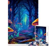 Rompecabezas de 1000 Piezas para Adolescentes exploración Forestal decoración del hogar Juguetes Ideas de Regalo Juego de ingenio con póster a Juego y Hoja de Trivia tamaño 50x75cm