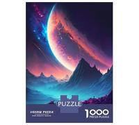 Rompecabezas De 1000 Piezas para Adolescentes Explore The Spacescape Rompecabezas para Adultos Juguetes Antiestrés Patrón De Montaje Gran Regalo para Jugar 70x50cm/1000pcs