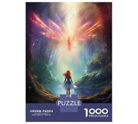 Rompecabezas De 1000 Piezas para Adolescentes Fairy Mystical Enchanted Rompecabezas para Adultos Juegos Divertidos Desafío Difícil para Cumpleaños, Navidad 70x50cm/1000pcs