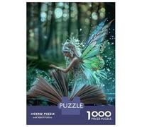 Rompecabezas De 1000 Piezas para Adolescentes Fairy Reading Book Forest Rompecabezas para Adultos Juego Práctico Decoración De Pared Regalos Y Cumpleaños Únicos 52x38cm/1000pcs
