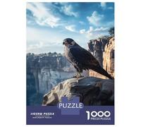 Rompecabezas De 1000 Piezas para Adolescentes Falcon on Clifftop Rompecabezas para Adolescentes Juguetes Antiestrés Difícil Gran Regalo para Jugar 70x50cm/1000pcs