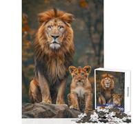 Rompecabezas de 1000 Piezas para Adolescentes Familia de Animales Juguete Educativo Regalo para Mujeres y Hombres Juego Imposible Cada Pieza es única Tamaño 38x52cm