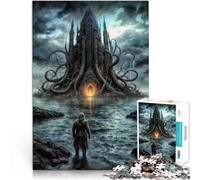 Rompecabezas de 1000 Piezas para Adolescentes Fantasía Oscura Juegos educativos Decoración del hogar Regalo de Obra de Arte 38x26cm