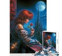 Rompecabezas de 1000 Piezas para Adolescentes fantasía Romance Juguete decoración de Pared Regalos para Mujeres y Hombres Juego práctico difícil de completar tamaño 38x26cm