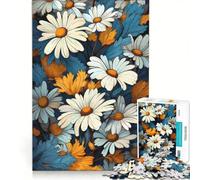 Rompecabezas de 1000 Piezas para Adolescentes Fantasías Florales exuberantes en Abstracto Juegos Divertidos Entrena tu Cerebro y Tus Manos Mejora el Amor Entre Parejas 50x75cm
