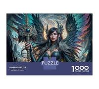 Rompecabezas De 1000 Piezas para Adolescentes Fantasy Angel Wings Armor Set Rompecabezas para Adolescentes Juego De Ingenio Regalos para Mujeres Actividades Divertidas En Casa 52x38cm/1000pcs