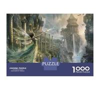 Rompecabezas De 1000 Piezas para Adolescentes Fantasy Art Prints for Sale Rompecabezas para Adultos Juegos Relajantes Ensamblaje De Patrones Regalos De Cumpleaños Y Únicos 52x38cm/1000pcs