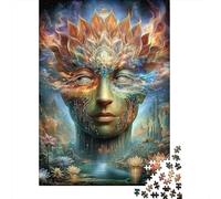 Rompecabezas De 1000 Piezas para Adolescentes Fantasy Artwork Digital Painting Rompecabezas para Adultos Juegos Divertidos Decoración Ayuda A Ejercitar El Cerebro 52x38cm/1000pcs