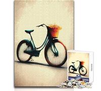 Rompecabezas de 1000 Piezas para Adolescentes, fascinación por Las Bicicletas, Juego Educativo Familiar, desafío difícil, Regalo de cumpleaños, tamaño 50x75cm