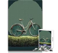 Rompecabezas de 1000 Piezas para Adolescentes, fascinación por Las Bicicletas, Juego práctico, Regalo para Mujeres, Juguetes antiestrés, tamaño 38x52cm