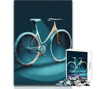 Rompecabezas de 1000 Piezas para Adolescentes: Fascinación por Las Bicicletas, Juegos Familiares, decoración del hogar, Ideas de Regalo, tamaño 50x75cm