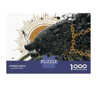 Rompecabezas De 1000 Piezas para Adolescentes Fenrir Rompecabezas para Adolescentes Juego De Ingenio Regalos para Mujeres Desafiante De Completar 38x26cm/1000pcs