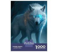 Rompecabezas De 1000 Piezas para Adolescentes Fenrir The Norse Wolf Rompecabezas para Adultos Juegos De Relajación Desafío Difícil Desafío Educativo 38x26cm/1000pcs