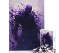 Rompecabezas de 1000 Piezas para Adolescentes Figura de Mago arcano Sombra púrpura Juguete antiestrés Regalo de cumpleaños Juegos Divertidos colección de Artistas Bellas Artes tamaño 50x75cm