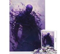 Rompecabezas de 1000 Piezas para Adolescentes Figura de Mago arcano Sombra púrpura Juguete Decorativo de Pared Gran Regalo para Juegos educativos Cada Pieza es única Tamaño: 38x52cm