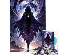 Rompecabezas de 1000 Piezas para Adolescentes Figura mística con Capa con Capucha Ideal para cumpleaños y Navidad Divertido y entretenido Juego Educativo para Mayores de 14 años 38x52cm