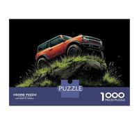 Rompecabezas De 1000 Piezas para Adolescentes Ford Bronco SUV Off-Road Adventure Rompecabezas para Adultos Juegos Relajantes Alivia El Estrés Ayuda A Ejercitar El Cerebro 70x50cm/1000pcs