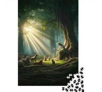 Rompecabezas De 1000 Piezas para Adolescentes Forest Serenity Nature's Healing Embrace Rompecabezas para Adultos Juguetes Antiestrés Desafío Difícil Desafiante De Completar 38x26cm/1000pcs