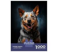 Rompecabezas De 1000 Piezas para Adolescentes Fox Howling Moon Rompecabezas para Adultos Juegos De Relajación Desafío Difícil Desafío Educativo 38x26cm/1000pcs