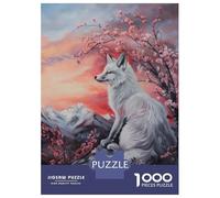 Rompecabezas De 1000 Piezas para Adolescentes Fox Magical Fairy Tale Art Rompecabezas para Adultos Juego De Ingenio Análisis Y Lógica Actividades Divertidas En Casa, 38x26cm/1000pcs