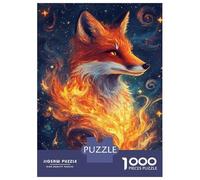 Rompecabezas De 1000 Piezas para Adolescentes Fox of The Cosmos -3 Rompecabezas Juego De Ingenio Decoración De Pared Regalos De Cumpleaños Y Únicos 70x50cm/1000pcs