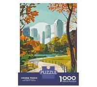 Rompecabezas De 1000 Piezas para Adolescentes Fremont City Park Rompecabezas para Adultos Juguetes DIY Pero Divertidos Y Humorísticos Cumpleaños 38x26cm/1000pcs