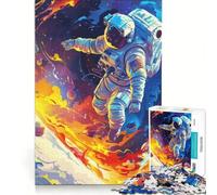 Rompecabezas de 1000 Piezas para Adolescentes Frontera de la Llama, Juego Educativo, Actividades Divertidas para Hacer en casa, fortalece el Amor Entre Parejas 38x52cm